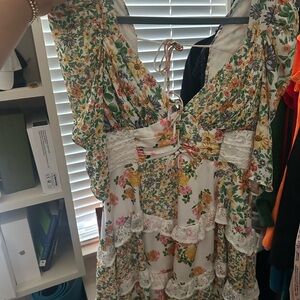 For love and lemons floral mini dress